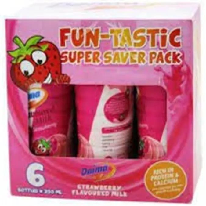 Daima Strawberry Milk 250Ml 6Pack